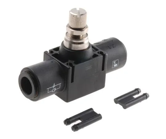 63-7482-77　Legris 7770 Series In-line Regulator, 12mm Tube Inlet Port x 12mm Tube Outlet Port　7770 12 00