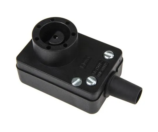 63-7473-83　Bulgin Power Connector Cable Mount Socket, 8, Screw Down Termination, 6A, 250 V ac　PX0956/S