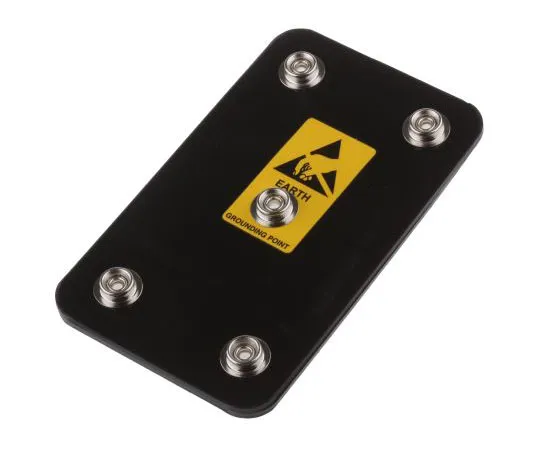 63-7468-63　RS PRO ESD Earthing Plate With 10 mm Stud x 5　287-7571
