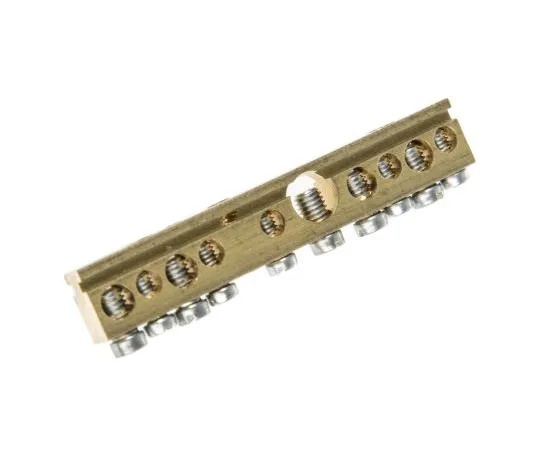 63-7463-43　Merlin Gerin 14964 Terminal Strip, Straight, 10way M4, 2 Row, 80A, length 74mm　14964