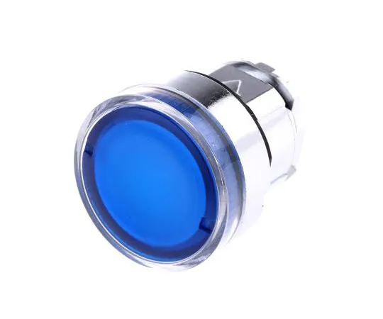 63-7494-03　Schneider Electric Harmony XB4 Series, Blue Push Button Head, Spring Return, 22mm Cutout　ZB4BW36