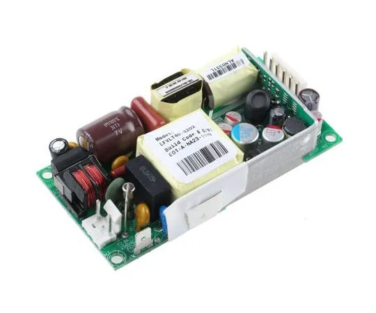 63-7513-75　EOS 40W Triple Output Embedded Switch Mode Power Supply SMPS, 1.5 A, 6 A, 500 mA, 5.2/14.6/14.8V dc Open Frame　LFVLT40-3202