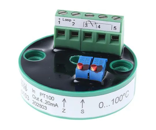 63-7511-83　PT100 Temperature Transmitter, 24 V, -25 → +85 °C　LKM 103/2