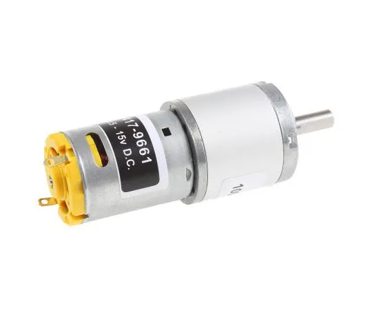 63-7533-99　RS PRO, 12 V dc, 10000 gcm, Brushed DC Geared Motor, Output Speed 99 rpm　417-9661