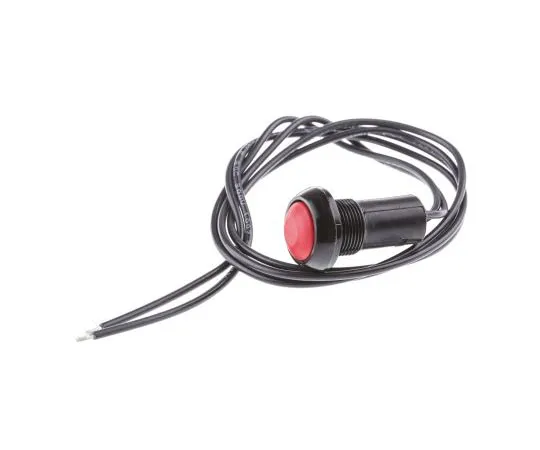 63-7440-33　APEM Single Pole Single Throw (SPST) Momentary Push Button Switch, IP67, 13.6 (Dia.)mm, Panel Mount, 48V ac　IPR3FAD-6