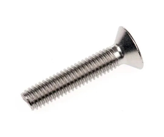 63-7438-18　RS Pro M6 x 30mm Hex Socket Countersunk Screw Plain Stainless Steel　232-8502
