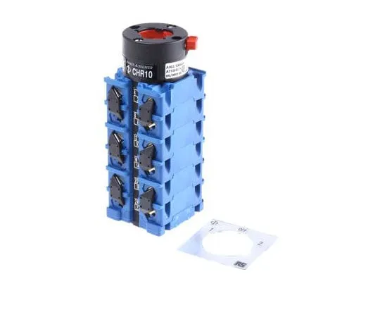 63-7502-22　Kraus & Naimer, 6P 3 Position 60° Rotary Switch, 690 V, 20 A, Rotary Knob Actuator　CHR10A362/GBA001 * FT