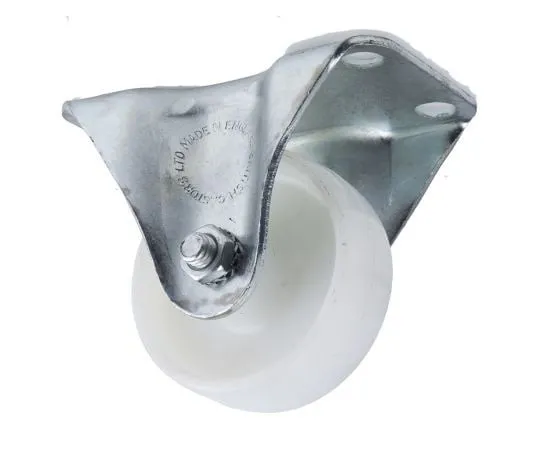 63-7535-39　Flexello Fixed Castor Wheel, 85kg Load Capacity, 63mm Wheel Diameter　MFD063NY