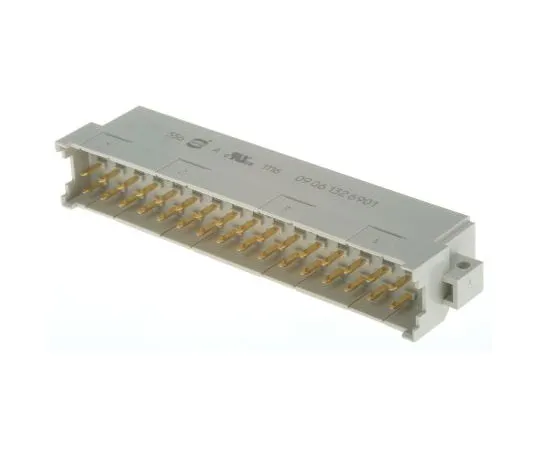 63-7382-12　Harting 32 Way 5.08mm Pitch, Type F Class C2, 2 Row, Right Angle DIN 41612 Connector, Plug　9061326901