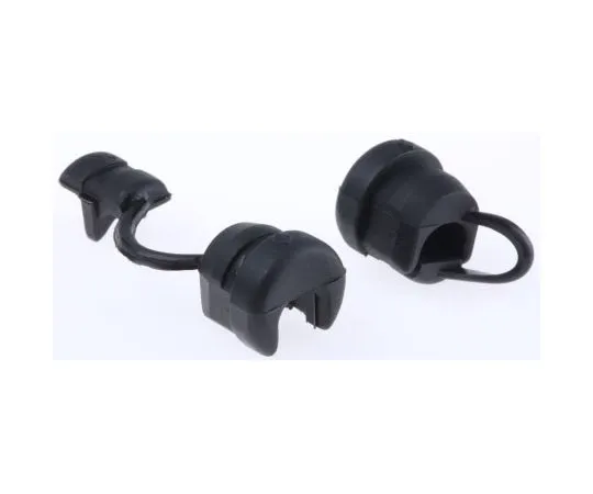 63-7384-30　SES Sterling Black PA 6 13mm Round Cable Grommet for 5 → 6.5mm Cable Dia.　1310001010