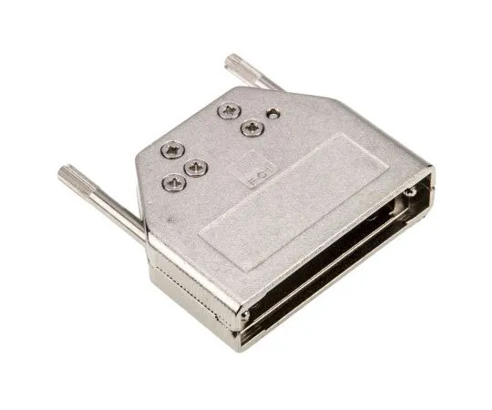 63-7382-22　Amphenol FCI 8655MH Series Die Cast Zinc D-sub Connector Backshell, 25 Way, Strain Relief　8655MH2511LF