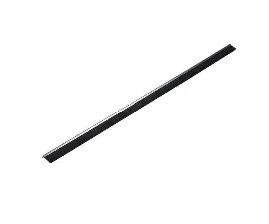 63-7491-91　RS PRO Aluminium, Nylon Black Brush Strip, 25mm x 7.9mm x 7.6mm　326-9842