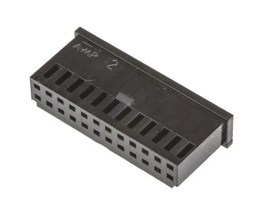 63-7438-44　TE Connectivity AMPMODU MOD II Female Connector Housing, 2.54mm Pitch, 24 Way, 2 Row　280515