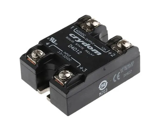 63-7471-57　Sensata / Crydom 12 A Solid State Relay, Surface Mount, MOSFET, 400 V Maximum Load　D4D12