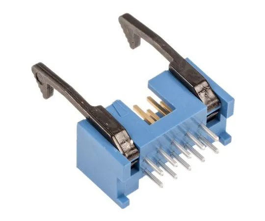 63-7359-37　TE Connectivity AMP-LATCH, 10 Way, 2 Row, Straight PCB Header　2-1761606-3