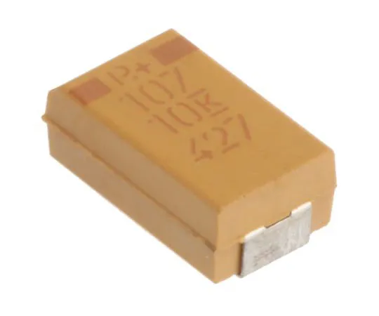 63-7456-27　KEMET Tantalum Capacitor 100μF 10V dc MnO2 Solid ±10% Tolerance T495 Series　T495D107K010ATE100