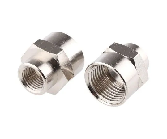 63-7510-65　Legris LF3000 60 bar Brass Pneumatic Straight Threaded Adapter, G 1/4 Female Female　0902 13 21