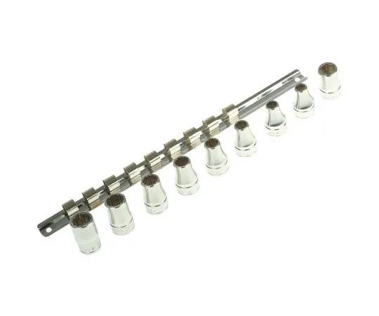 63-7463-10　Facom S.40E, 9 Piece Ratchet Socket Set 1/2 in Square Drive　S.40E