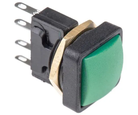 63-7418-42　ITW Single Pole Double Throw (SPDT) Momentary Push Button Switch, 16 (Dia.)mm, Panel Mount　49-59223
