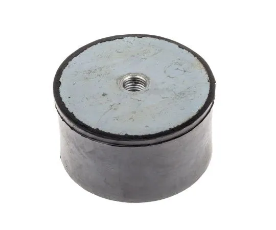 63-7392-71　RS PRO 55mm Shock Mount M16 100mm Diameter 796.8kg Compression Load, Female to Female Natural Rubber　171-2637