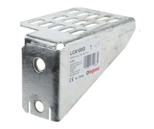 63-7387-02　Legrand Cantilever Arm Bracket Hot Dip Galvanised Steel Cable Tray Fixing Plate, 100 mm Width, 74mm Depth　LCA100G