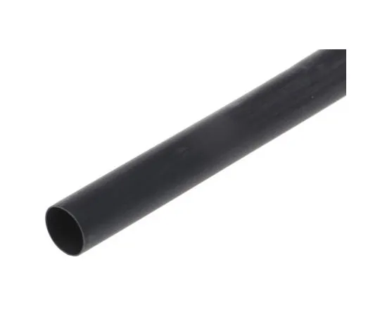 63-7463-79　RS PRO Black Halogen Free Heat Shrink Tubing 9mm Sleeve Dia. x 1.2m Length 3:1 Ratio　281-2833