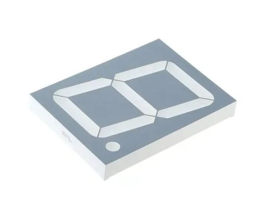 63-7439-86　SA40-19SGWA Kingbright 7-Segment LED Display, CA Green 31 mcd RH DP 101mm　SA40-19SGWA