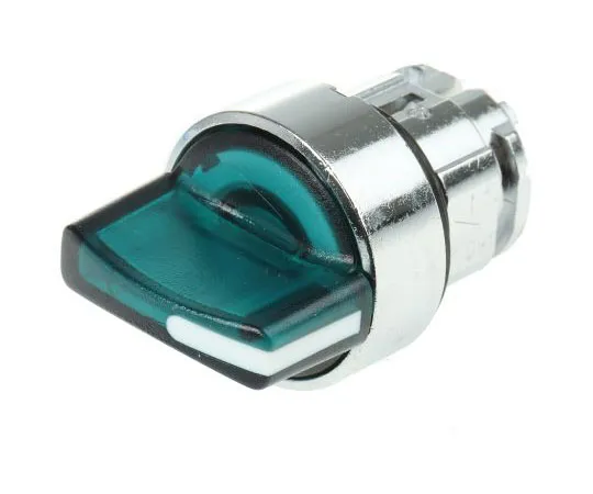 63-7493-60　Schneider Electric Harmony XB4 3 Position Selector Switch Head Standard Handle Green Latching　ZB4BK1333
