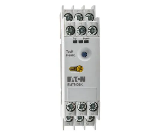 63-7476-67　Eaton Overload Relay NO/NC, 3 A, 2 W, 24 → 240 V ac/dc　066168 & EMT6-DBK