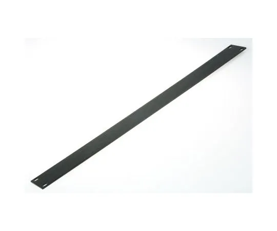 63-7543-78　19-inch Front Panel, 1U, Black, Aluminium　439-3312