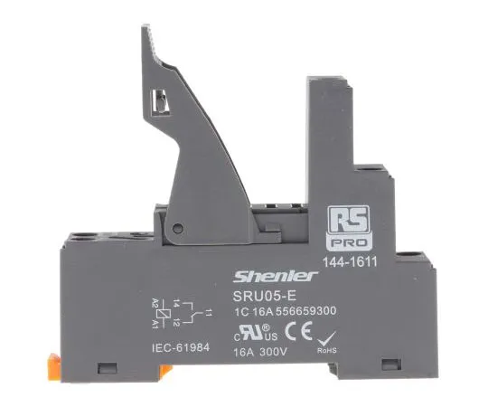 63-7372-11　RS PRO Relay Socket, DIN Rail, 300V ac for *** with RFT Relay　144-1611