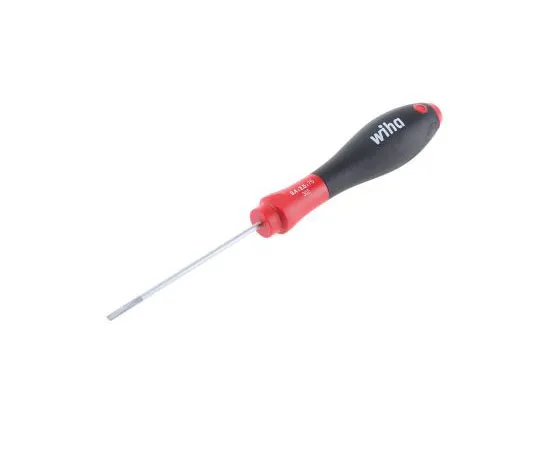 63-7381-41　Wiha Tools Slotted Screwdriver 2.5 mm Tip 75 mm Chrome Vanadium Molybdenum Steel　685