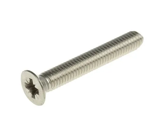 63-7380-86　RS Pro, M6 Countersunk Head, 40mm Stainless Steel Pozidriv A4 3161　158-3770