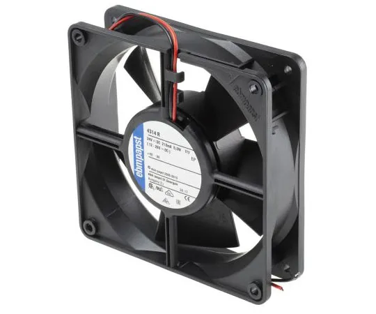 63-7479-01　ebm-papst 4300 Series Axial Fan, 119 x 119 x 32mm, 170m³/h, 5W, 24 V dc　4314R