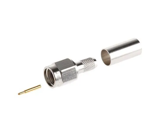 63-7416-74　Telegartner Straight 50Ω Cable Mount SMA Connector, Crimp Termination RG142 B/U, RG223/U, RG400/U　J01150A0039