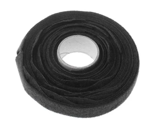 63-7467-02　RS PRO Black Hook & Loop Cable Tie, 305mm x 12 mm　285-4584
