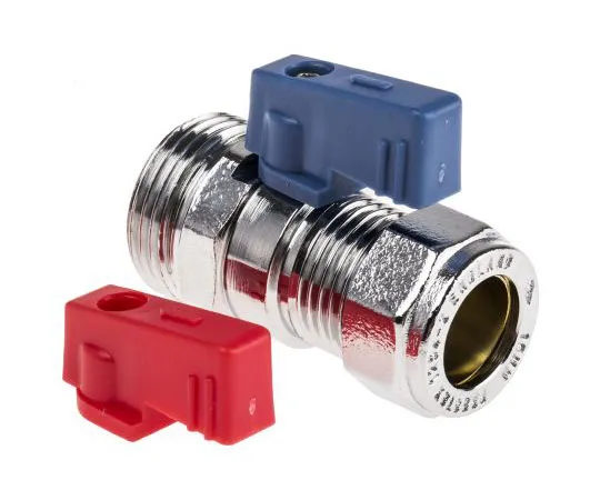63-7455-59　Pegler Yorkshire 15mm High Pressure Ball Valve Brass 3/4 in BSPP Isolating Valve　524008