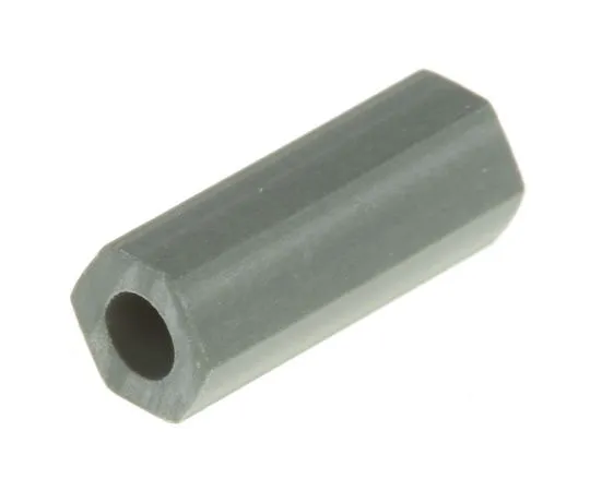 63-7457-90　HS 4 4, 12.7mm High CPVC Hex Spacer 4.8mm Wide, with 2.6mm Bore Diameter for M2.5, No.4 Screw　HS 4 4