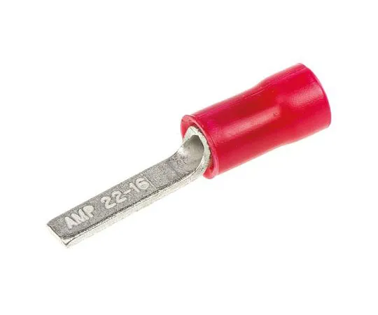 63-7462-18　TE Connectivity PLASTI-GRIP Series Insulated Crimp Blade Terminal 13mm Blade Length, 0.26mm² to 1.65mm², 22AWG to　131443