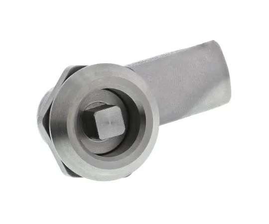 63-7497-91　Steinbach & Vollman Panel to Tongue Depth 20mm Stainless Steel Square Lock, Key to unlock　6800981