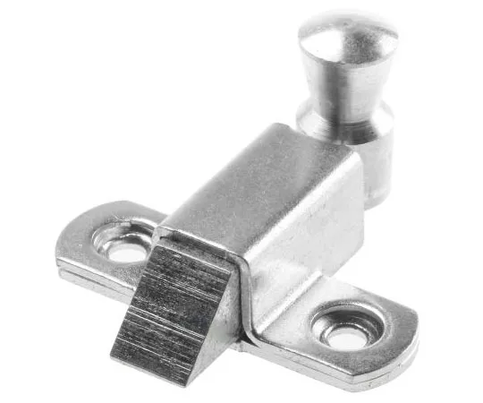 63-7461-05　Pinet Steel Zinc Plated Door Bolt, 36.5 x 35mm　16-1-3430