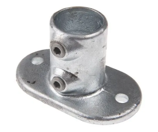 63-7467-69　RS PRO Cast Iron 132 Base Flange, 48.3mm Round Tube, Type 3　286-3645