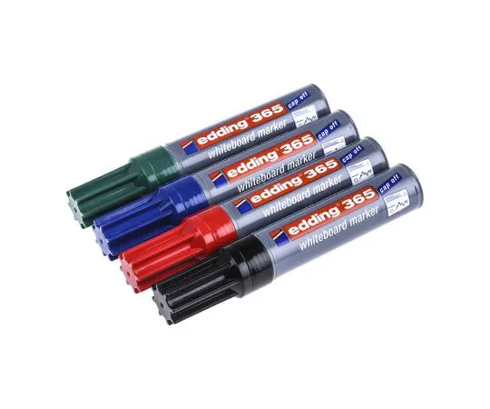 63-7487-19　Edding White Board Marker, 4 Assorted　365/4S