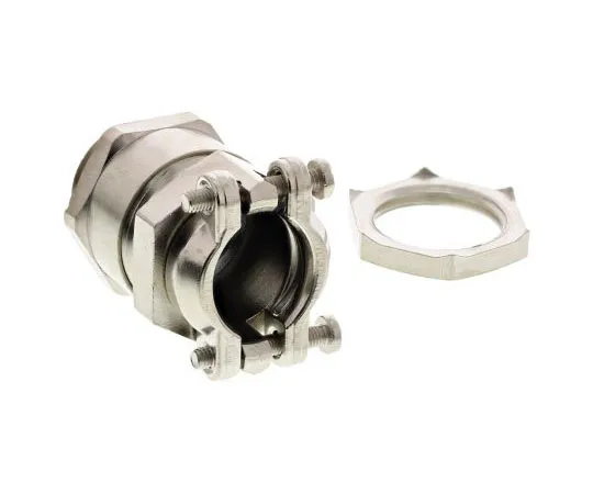 63-7540-35　Lapp Skindicht M20 Cable Gland With Locknut, Nickel Plated Brass, IP55　52103320+52106830