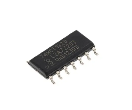 63-7407-10　Nexperia 74HCT132D,652, Quad 2-Input NAND Schmitt Trigger Logic Gate, 14-Pin SOIC　74HCT132D,652