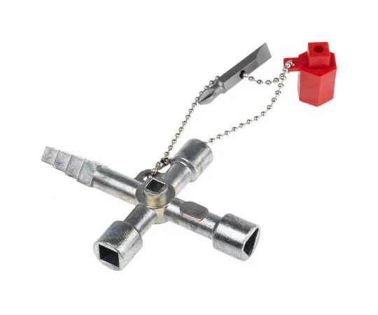 63-7366-42　RS Pro Control Cabinet Key 8 profiles, Cross Wrenches　136-6984