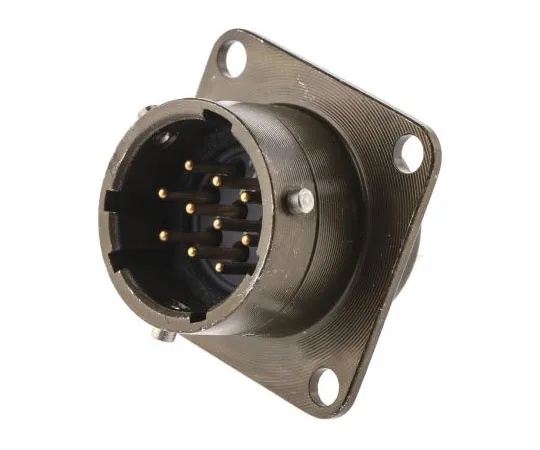 63-7417-16　Souriau 851 Series, 10 Way Panel Mount MIL Spec Circular Connector Receptacle, Pin Contacts,Shell Size 12, Bayonet　85102E1210P50