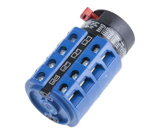 63-7485-96　Kraus & Naimer, 8P 2 Position 60° Rotary Switch, 690 V, 25 A, Rotary Knob Actuator　CA20A344/GBA001*FT