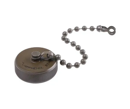 63-7477-76　Amphenol 97 Series MIL-DTL-5015 Plug Dust Cap, Shell Size 18 IP66 Rated, with Olive Drab Cadmium Finish　97-60-18