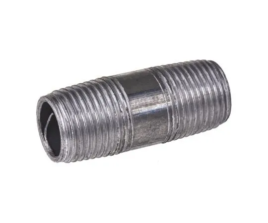 63-7453-57　RS PRO Malleable Iron Fitting Barrel Nipple, 1/2 in BSPT Male (Connection 1), 1/2 in BSPT Male (Connection 2)　257-8331